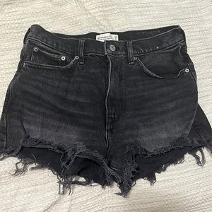 Abercrombie mom short - high rise size 27 / 4